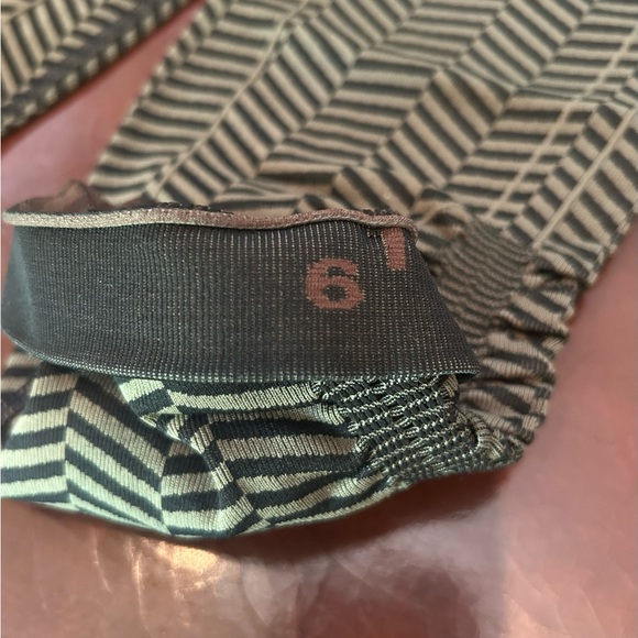 *SOLD* Lululemon In the Flow Crops - Picture 2 of 4